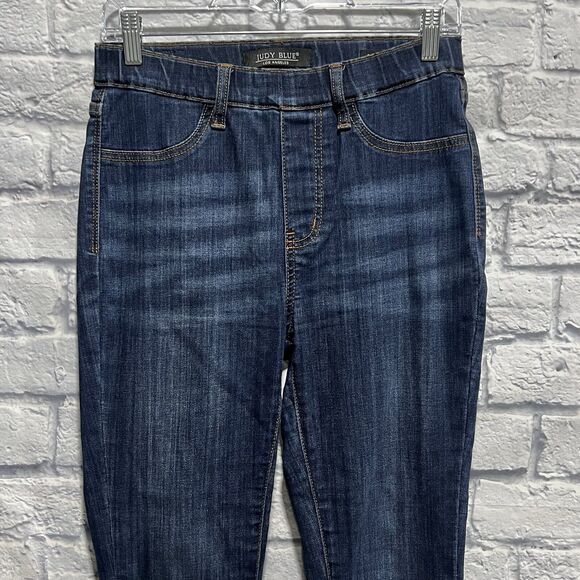 Judy Blue‎ Jeans Women Skinny Fit Pull On Jegging Mid Rise Stretch Denim 5/27 - Picture 4 of 16